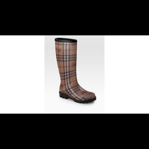 Classic Check Burberry Rainboot